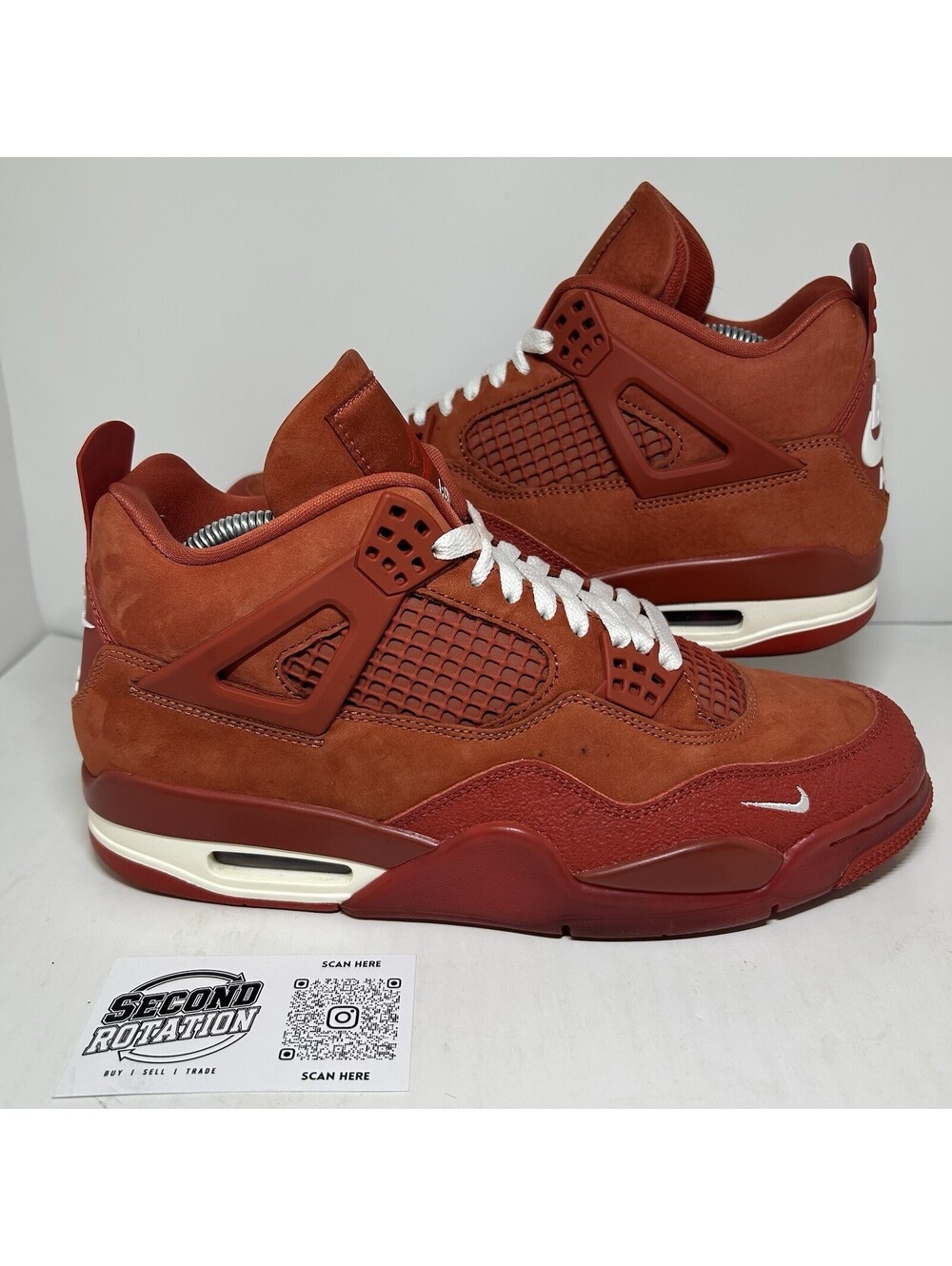 Air Jordan 4 Retro Nigel Sylvester Brick by Brick - Size 9 OG ALL - (HF4340-800)